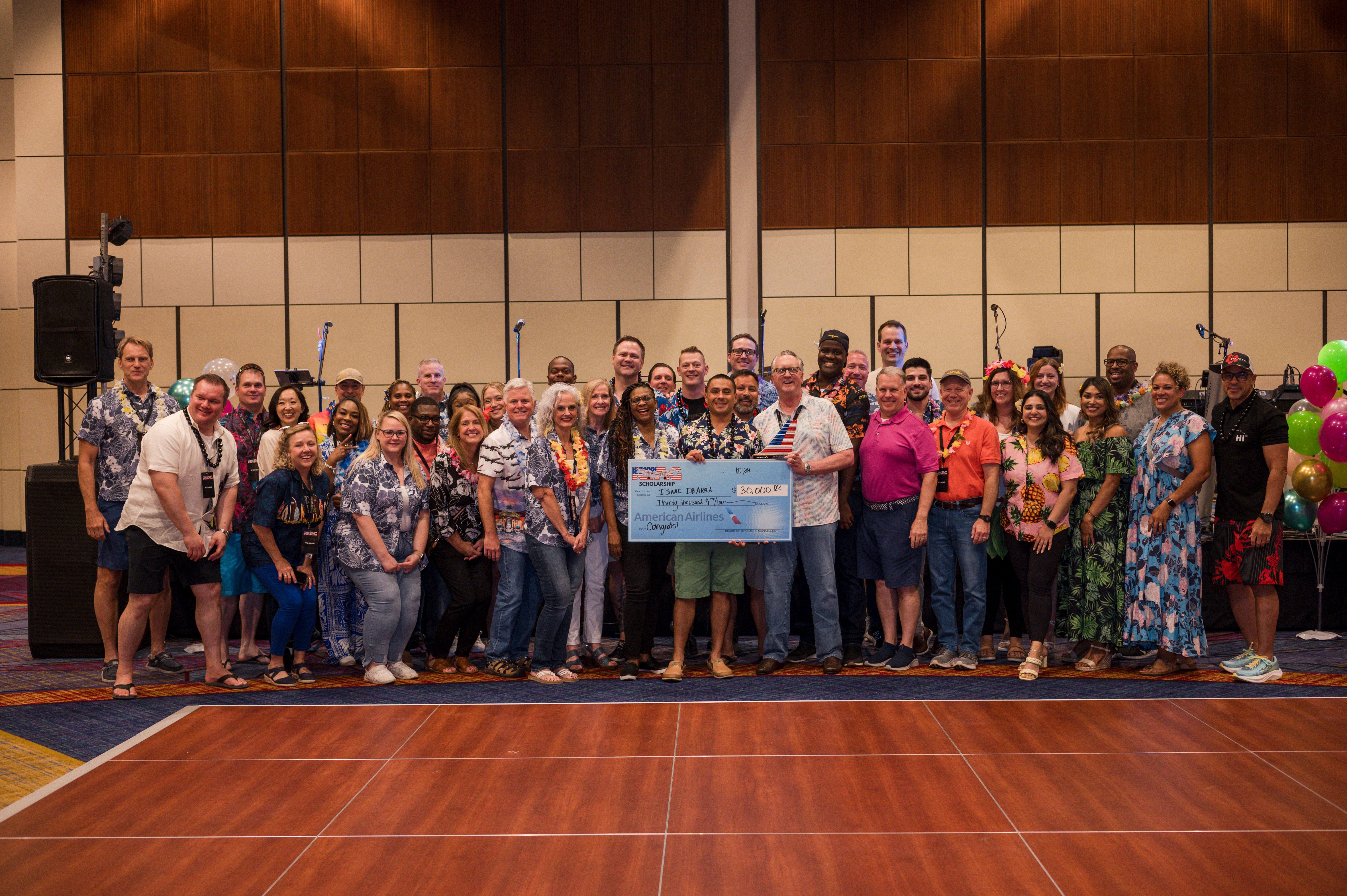 RTAG $30,000 scholarship check winner